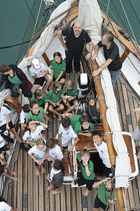 German International School donate "Kits 4 Kids" on board Humanitarian Vessel Vega